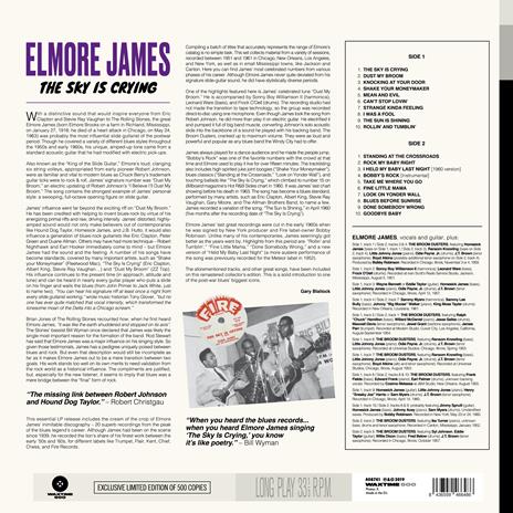 The Sky Is Crying - Vinile LP di Elmore James - 2