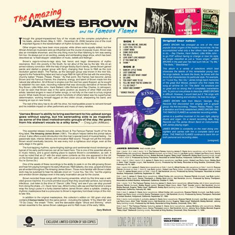 The Amazing James Brown & The Famous Flame - Vinile LP di James Brown - 2