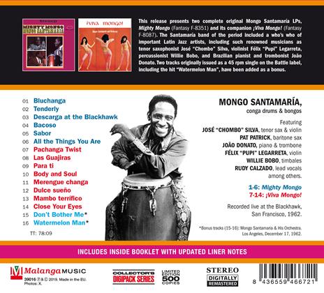 Mighty Mongo - Viva Mongo! - CD Audio di Mongo Santamaria - 2