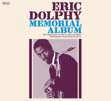 Memorial Album - CD Audio di Eric Dolphy