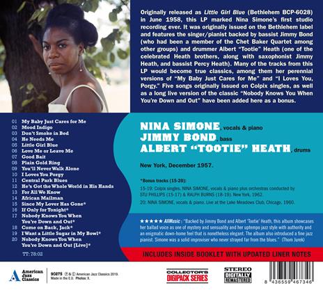 My Baby Just Cares for Me - CD Audio di Nina Simone - 2