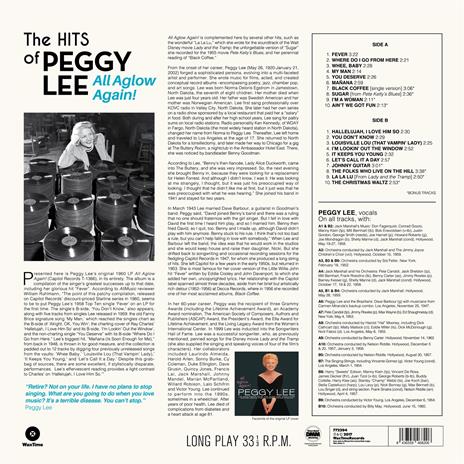 All Aglow Again - Vinile LP di Peggy Lee - 2
