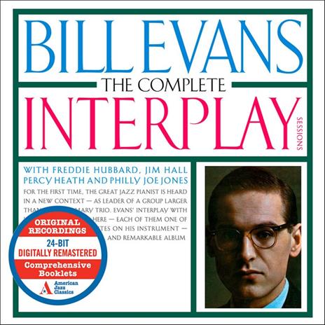 Complete Interplay Sessions - CD Audio di Bill Evans