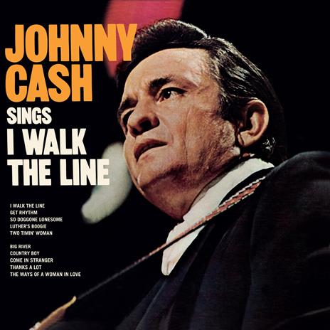 Sings I Walk The Line (Limited Edition Orange Vinyl) - Vinile LP di Johnny Cash