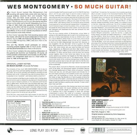 So Much Guitar! - Vinile LP di Wes Montgomery - 2