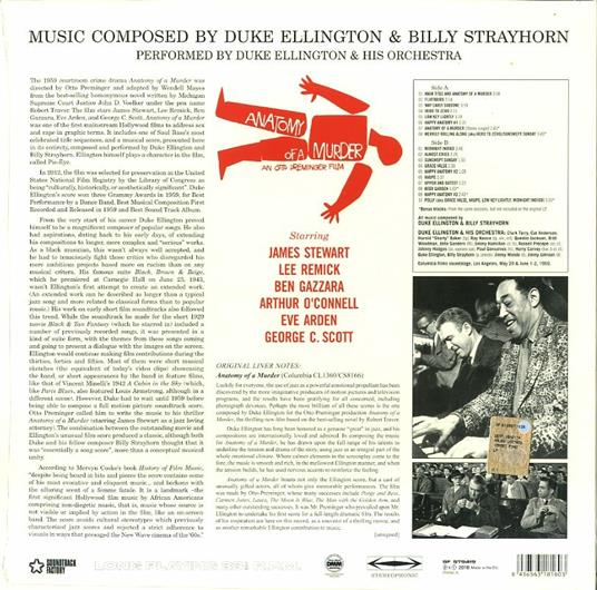 Anatomy Of A Murder - Vinile LP di Duke Ellington - 2
