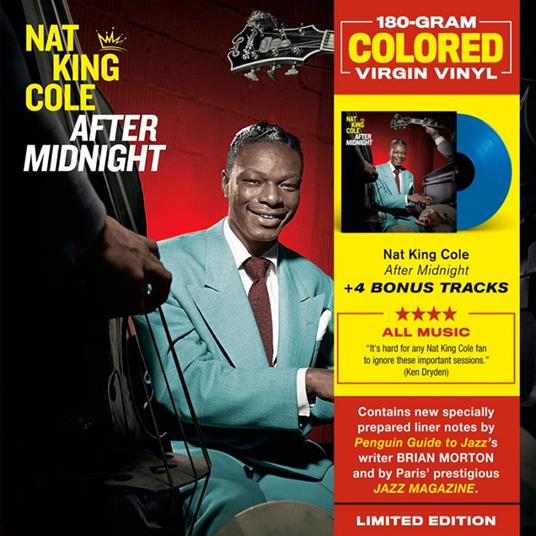 After Midnight (Limited Edition Blue Vinyl) - Vinile LP di Nat King Cole