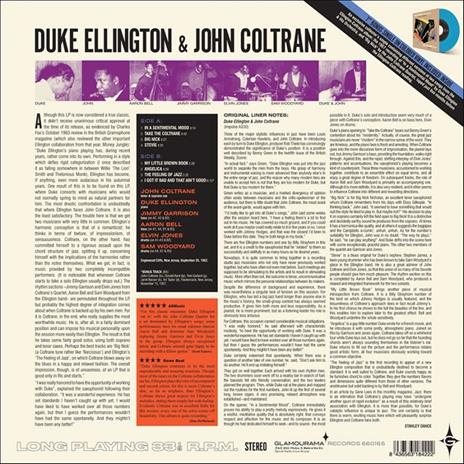 Duke Ellington & John Coltrane (with Bonus Tracks) - Vinile LP di Duke Ellington,John Coltrane - 2