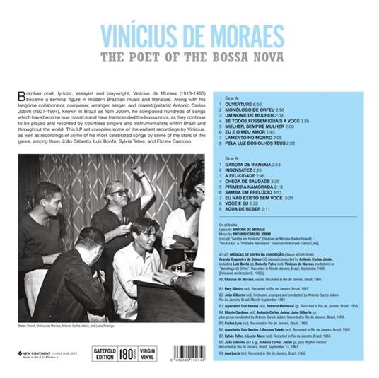 Poet of the Bossa Nova - Vinile LP di Vinicius De Moraes - 2