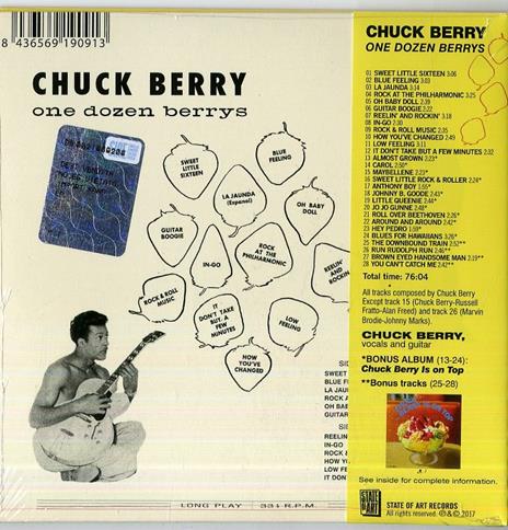 Chuck Berry One Dozen Berrys - Berry Is on Top - CD Audio di Chuck Berry - 2