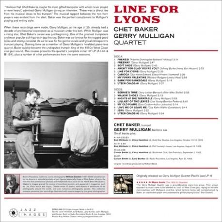 Line for Lyons (Gatefold Sleeve) - Vinile LP di Chet Baker - 2