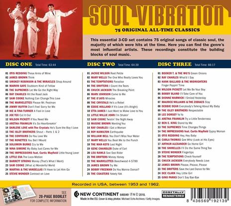 Soul Vibration. 75 Original All-Time Classics - CD Audio - 2