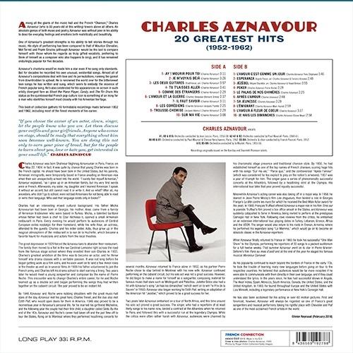 20 Greatest Hits - Vinile LP di Charles Aznavour - 2
