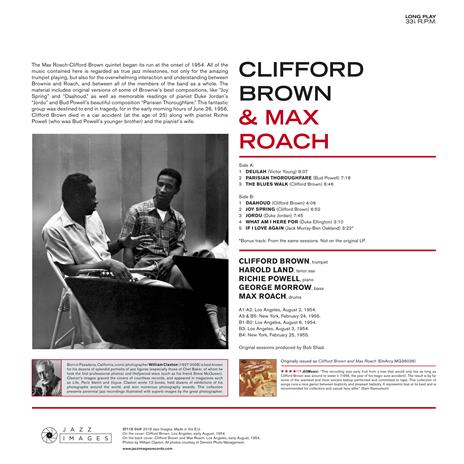 Clifford Brown & Max Roach (Gatefold Sleeve) - Vinile LP di Clifford Brown,Max Roach - 2