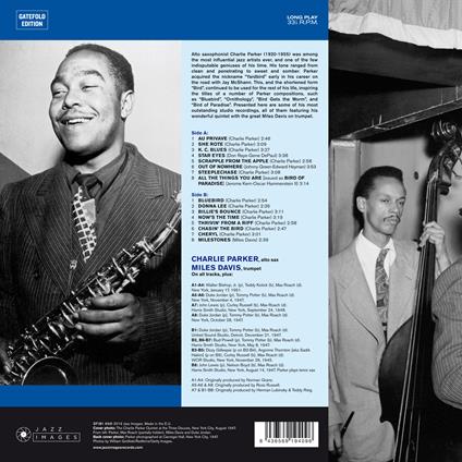 Bluebird (Gatefold Sleeve) - Vinile LP di Charlie Parker