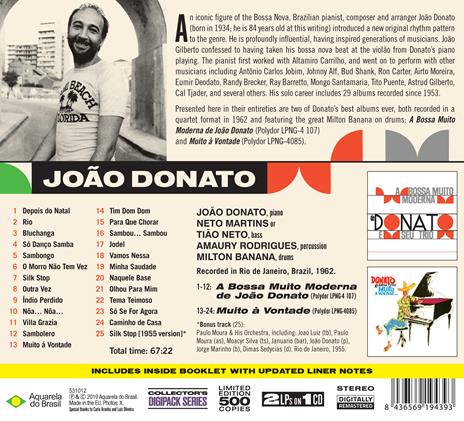 A Bossa Nova Muito Moderna de Joao Donato - CD Audio di Joao Donato - 2