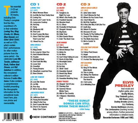 At the Movies 1956-1962 (Colonna sonora) - CD Audio di Elvis Presley - 2