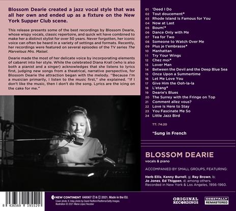 The Hits. 24 Golden Tracks - CD Audio di Blossom Dearie - 2