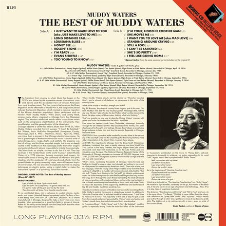 The Best Of Muddy Waters (LP + Bonus CD) - Vinile LP + CD Audio di Muddy Waters - 2