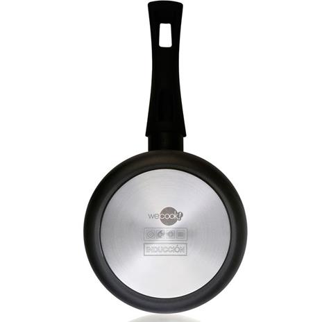 Wecook Ecogreen Padella, 20cm Induzione, Antiaderente Ecologico senza PFOA, Alluminio Pressato  Nero - 2