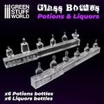 Potion and Liquor Bottles Resin Set