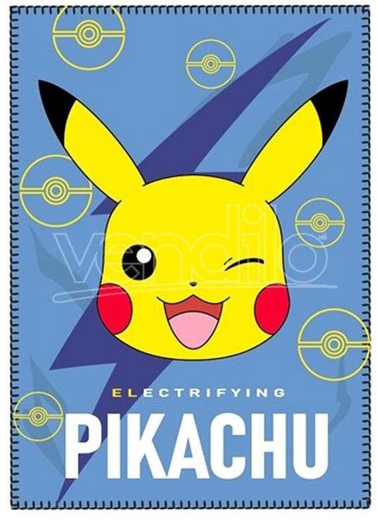 Pokemon Pikachu Coperta In Pile Nintendo - Nintendo - Idee regalo | IBS