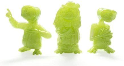 Doctor Collector E.T. The Extra Terrestrial Mini Figures 3 Pack Gitd Ed. - 2