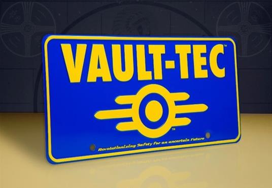 Fallout Vaul-Tec Metal Sign