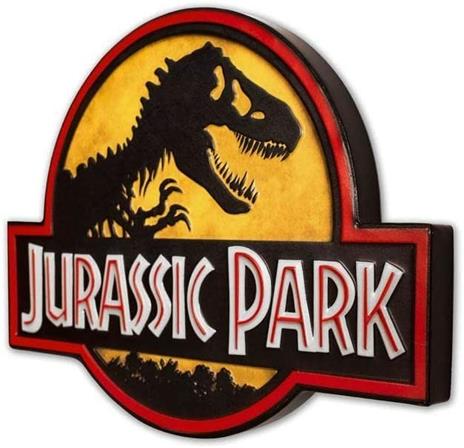 Jurassic Park Logo poster metallico - 3