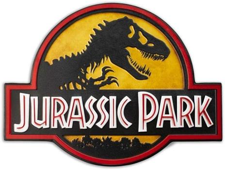 Jurassic Park Logo poster metallico - 4