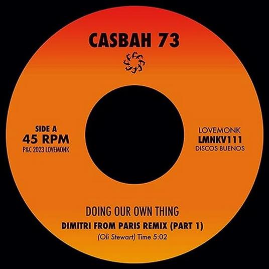 Doing Our Own Thing - Vinile LP di Casbah 73
