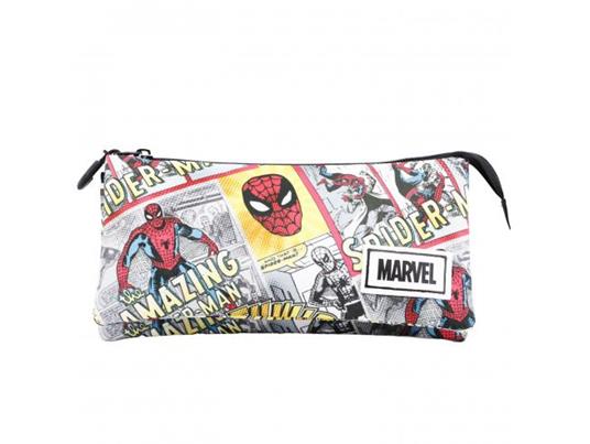 Cartoleria Karactermania SPIDERMAN - Astuccio con 3 scomparti