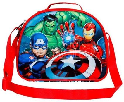 Marvel Avengers Superpower 3d Borsa Per Il Pranzo Karactermania