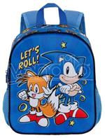 Sonic The Hedgehog Lets Roll 3d Zaino 31cm Karactermania