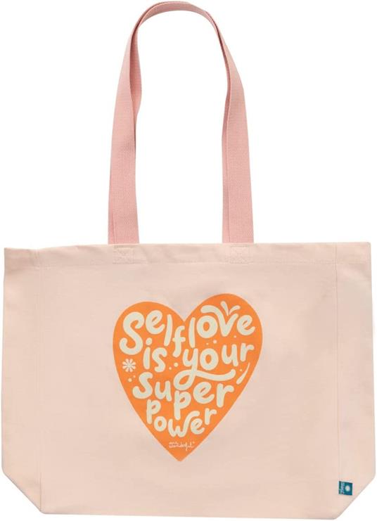 Borsa di tela Mr Wonderful - Self-Love Is Your Superpower