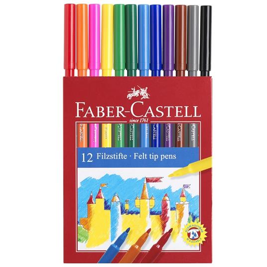 Pennarelli Faber-Castell Castello Standard punta fine. Astuccio