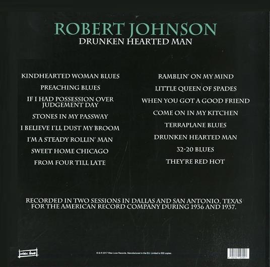 Drunken Hearted Man - Vinile LP di Robert Johnson - 2