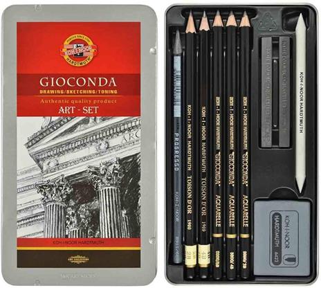 Set arte Gioconda Koh-I-Noor in astuccio metallo - 5