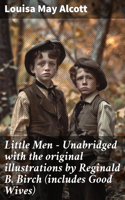 Little Men - Unabridged with the original illustrations by Reginald B. Birch (includes Good Wives) - Louisa May Alcott - ebook