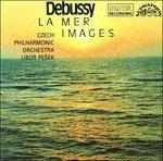 La mer - Images - CD Audio di Claude Debussy,Libor Pesek,Czech Philharmonic Orchestra