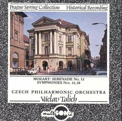 Sinfonia n.33 K 319 in SI (1779) - CD Audio di Wolfgang Amadeus Mozart,Vaclav Talich