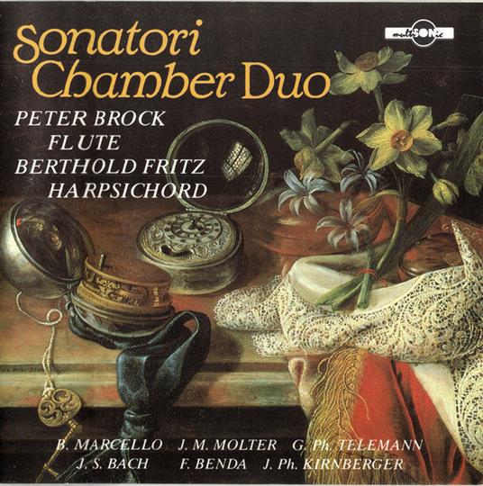 Musica barocca per flauto e cembalo - CD Audio di Benedetto Marcello