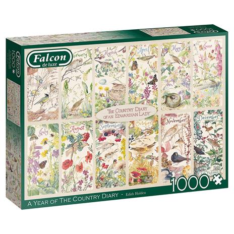 Falcon de luxe A Year of The Country Diary 1000pcs Puzzle 1000 pz - 2