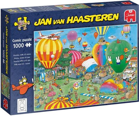 Jan van Haasteren Hooray, miffy 65 years 1000 pcs Puzzle 1000 pz - 2