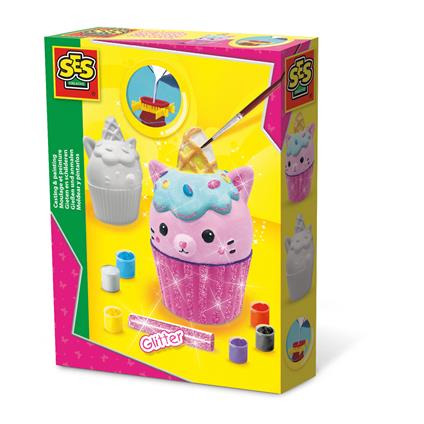 SES Creative Modellare e pitturare - Cupcake Unikitty