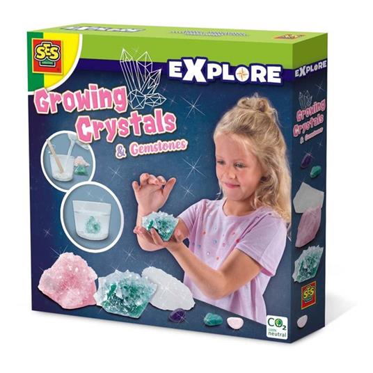 SES Creative Explore Crea cristalli e gemme