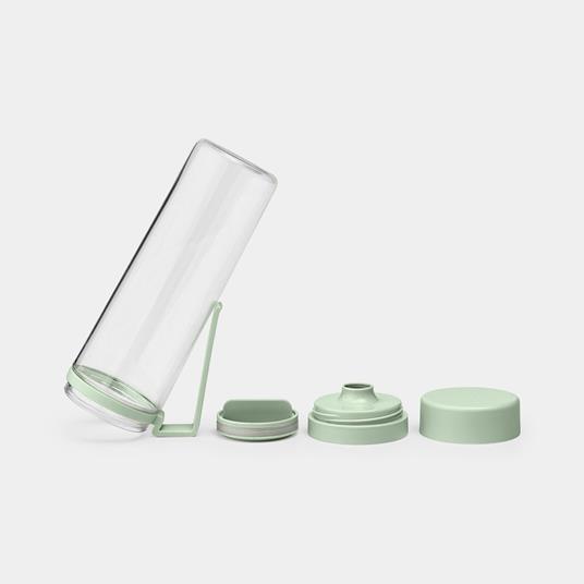 Make & Take Bottiglia Per Acqua Con Filtro 0.5Lt Jade Green Brabantia - 2