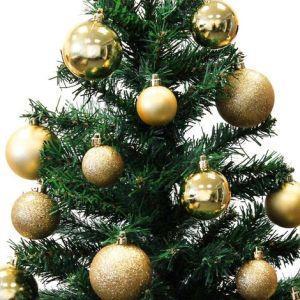 Palle Di Natale 70 Palline Color Oro Diverse Misure Decorazioni Albero  Natale - LGVShopping - Idee regalo | IBS