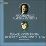 Sonate per violino - CD Audio di Sergei Prokofiev,César Franck,Ruggiero Ricci