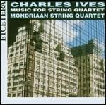 Quartetti per archi - CD Audio di Charles Ives,Mondriaan String Quartet